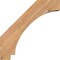 Ekena Millwork 5 1/2"W x 18"D x 18"H Imperial Smooth Knee Brace, Western Red Cedar BRC06X18X18IMP00SWR - alternate 2